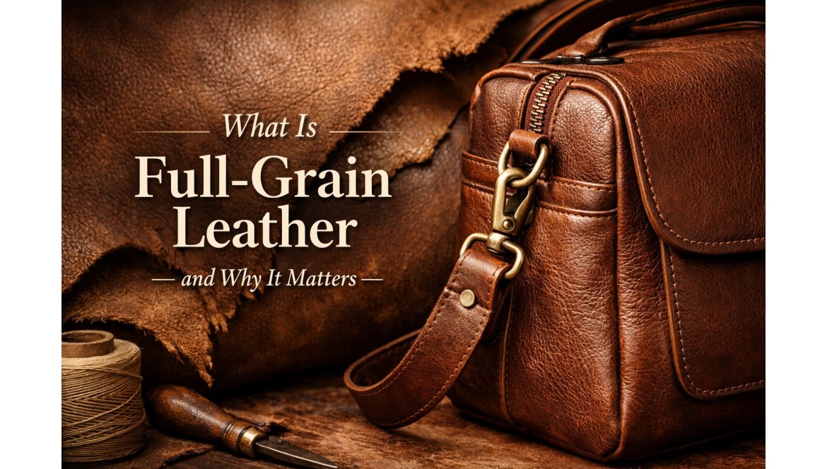 What Do You Mean by Full-Grain Leather and Why It Matters?
